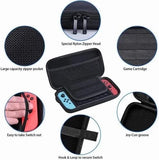 Kit de Accesorios Brandtrendy 16 en 1 para Nintendo Switch | Funda Impermeable, Micas de Cristal, Fundas para Joycon, Soporte Dock y Más | Protección, Organización y Comodidad para Gamers | Compatible con Nintendo Switch