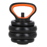 Kit Brandtrendy Mancuernas 6 en 1 de 30 KG Multifuncional con Peso Ajustable. Convertible es Mancuernas, Barra Larga, Pesas Rusas. Diseño compacto, seguro y versátil para entrenar en casa o gimnasio.