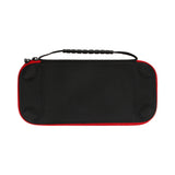 Kit de accesorios Brandtrendy 16 en 1 para Nintendo Switch OLED Color Negro. Diseño compacto, resistente y funcional para máxima protección y comodidad en viajes. Protectores, base y kit de limpieza incluidos.