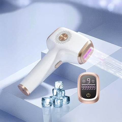 Depiladora láser blanca