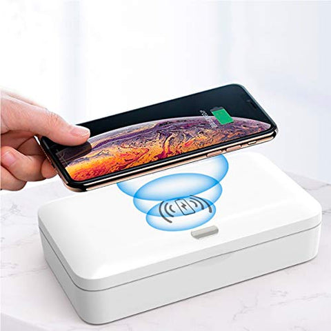 Esterilizador Uv Con Carga Rápida Inalámbrica