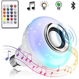 Foco inteligente LED RGB E27 con Bluetooth 4.2 para música