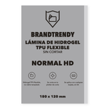 Brandtrendy Lámina Hidrogel Normal HD 180 x 120 mm sin cortar