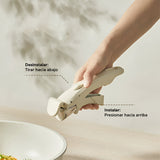 Set Brandtrendy de 15 Piezas de Ollas y Sartenes con Mango Extraíble | Batería de Cocina Antiadherente de Granito | Apto para Lavavajillas, Compatible con Estufa y Horno | Incluye Tapas de Almacenamiento | Ahorra Espacio | Aptos para cocina de inducción