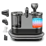 Aspiradora Brandtrendy de Agua Portátil para Tapicería | Succión de 14kPa | 4 cepillos desmontales | Apto para sillones, asientos de auto, alfombras y colchones