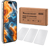 Brandtrendy Mica Hidrogel Apple iPhone 17 Pro Max Normal Mate 3 piezas