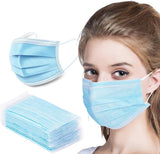 Brandtrendy 50 Cubrebocas Triple Capa Plisado con Ajuste Nasal Ajuste cómodo, Bandas elásticas, Resistentes y Suaves cubrebocas quirúrgico Triple Capa