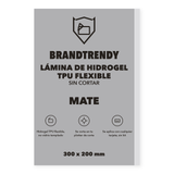 Brandtrendy Lámina Hidrogel Mate 300 x 200 mm sin cortar