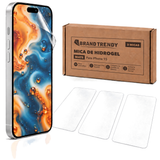 Brandtrendy Mica Hidrogel Apple iPhone 15 Normal Mate 3 piezas