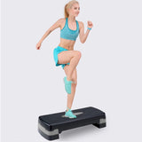 Escalón Step Aeróbico Brandtrendy Ajustable 2 Alturas 10-16 cm. Superficie Antideslizante. Ideal para Cardio, Fuerza y Tonificación. Resistente y Compacto para Entrenamiento en Casa o Gimnasio
