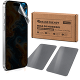 Brandtrendy Mica Hidrogel Apple iPhone 17 Pro Max Premium HD Privacidad 2 piezas
