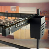 Escurridor de Trastes Brandtrendy 1 nivel 85 cm | Acero Inoxidable | Fácil Montaje | Diseño Moderno y Resistente a la Corrosión 