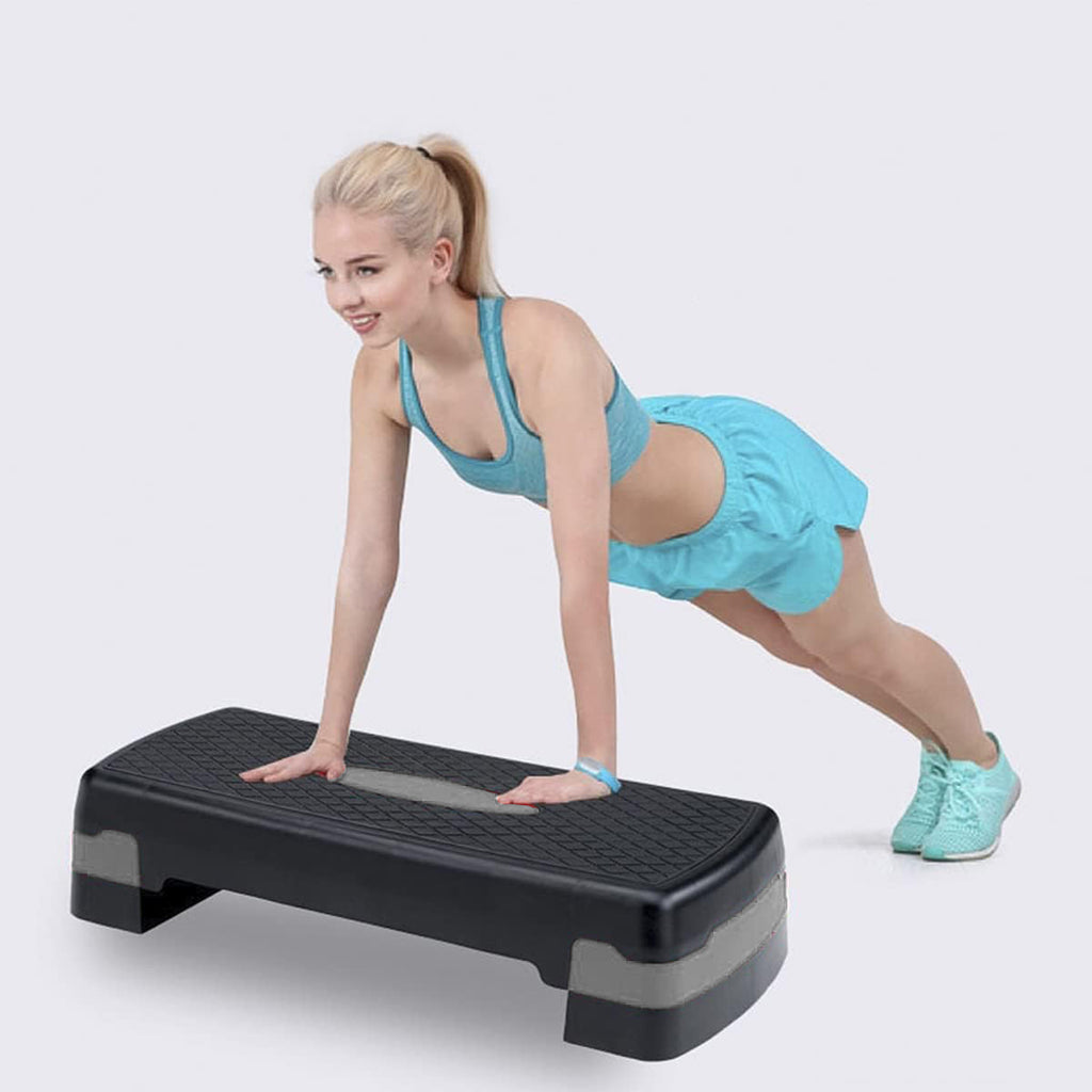 Escalón Step Aeróbico Brandtrendy Ajustable 2 Alturas 10-16 cm. Superf