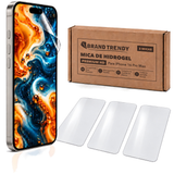 Brandtrendy Mica Hidrogel Apple iPhone 16 Pro Max Premium HD 3 piezas