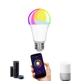 Kit Fratech y Brandtrendy con 3 multicontactos eléctricos (USB, CA, tipo C, protección 1200J) + foco inteligente WiFi RGB con control por app y voz
