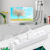 Kit Dos multicontactos EL10 + L02 con Entradas USB C y B para Electrodomésticos y Dispositivos Móviles