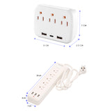 Kit Dos multicontactos EL10 + L02 con Entradas USB C y B para Electrodomésticos y Dispositivos Móviles