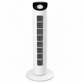 Ventilador Torre Oscilante de Piso con Diseño Compacto, 3 Velocidades y Funcionamiento Silencioso para Hogar, Oficina y Recámara
