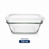 Juego de Comida Fitness 4 Recipientes de Vidrio con Tapas, Vasos y Tazones para Yogur, Avena, Fruta, Meal Prep y Conservación de Alimentos, Aptos para Refrigerador y Lavavajillas