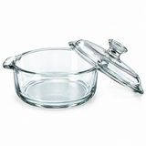 Brandtrendy Cacerola Multiusos de Vidrio con Tapa 1.87 L para Hornear y Servir