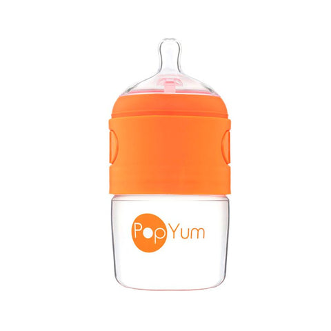Biberón para Bebé Anticólico para Fórmula 3 pzas Color Naranja ( 5oz / 150ml )