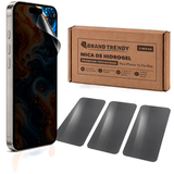 Brandtrendy Mica Hidrogel Apple iPhone 16 Pro Max Premium HD Privacidad 3 piezas