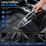 Aspiradora Manual Recargable Portátil para Auto y Hogar
