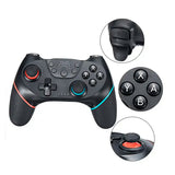 Control Inalámbrico Brantrendy para Nintendo Switch y PC | Rojo con Azul | Conexión Bluetooth | Rockers de Alta Precisión 360° | Compatible con Windows | Incluye Cable USB