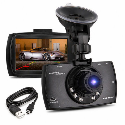 Camara Dvr Grabador Auto con Pantalla Nocturna