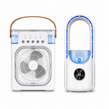 Kit Ventilador Sin Aspas + Ventilador con Aspas Portátil