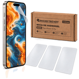 Brandtrendy Mica Hidrogel Apple iPhone 16 Pro Normal Mate 3 piezas