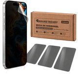 Brandtrendy Mica Hidrogel Apple iPhone 17 Pro Max Premium HD Privacidad 3 piezas