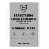 Brandtrendy Lámina Hidrogel Normal Mate 180 x 120 mm sin cortar