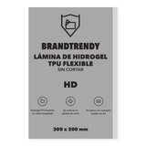 Brandtrendy Lámina Hidrogel HD 300 x 200 mm sin cortar