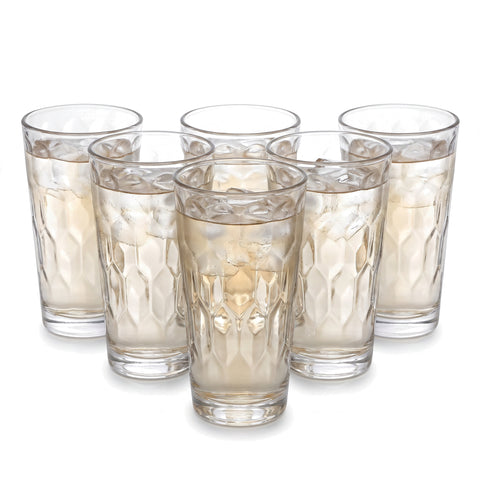 Juego de 6 Vasos de Vidrio Iglú