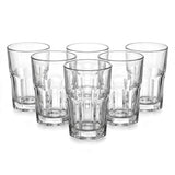 Juego de 6 Vasos de Vidrio para Whisky Boston