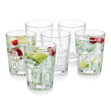 Juego de 6 Vasos de Vidrio para Whisky Boston