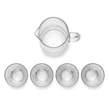 Juego de Jarra y Vasos Alaska 5 Piezas