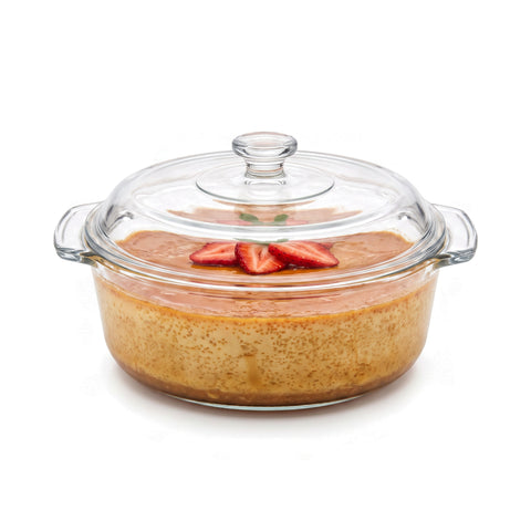 Cacerola de Vidrio con Tapa 948 ml