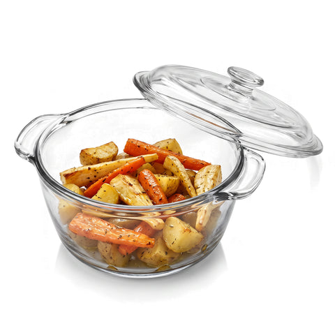 Cacerola de Vidrio con Tapa 948 ml