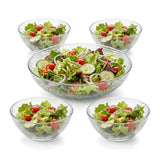 Juego de Ensaladeras de Vidrio Líneas 5 Piezas