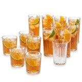 Juego de Vasos de Vidrio Panello 16 Piezas