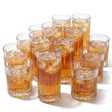 Juego de Vasos de Vidrio Panello 16 Piezas
