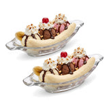 Juego de 2 Copas de Vidrio para Banana Split