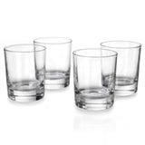 Juego de 4 Vasos de Vidrio Scandi