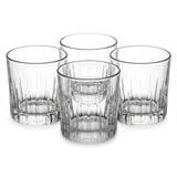 Juego de 4 Vasos de Vidrio Connekt