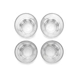 Juego de 4 Vasos de Vidrio Connekt