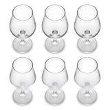 Juego de 6 Copas de Vidrio para Cerveza Enjoy