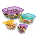 Juego de Recipientes Serve It 8 Piezas