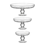 Set de Servicio Selene de Vidrio con Bases